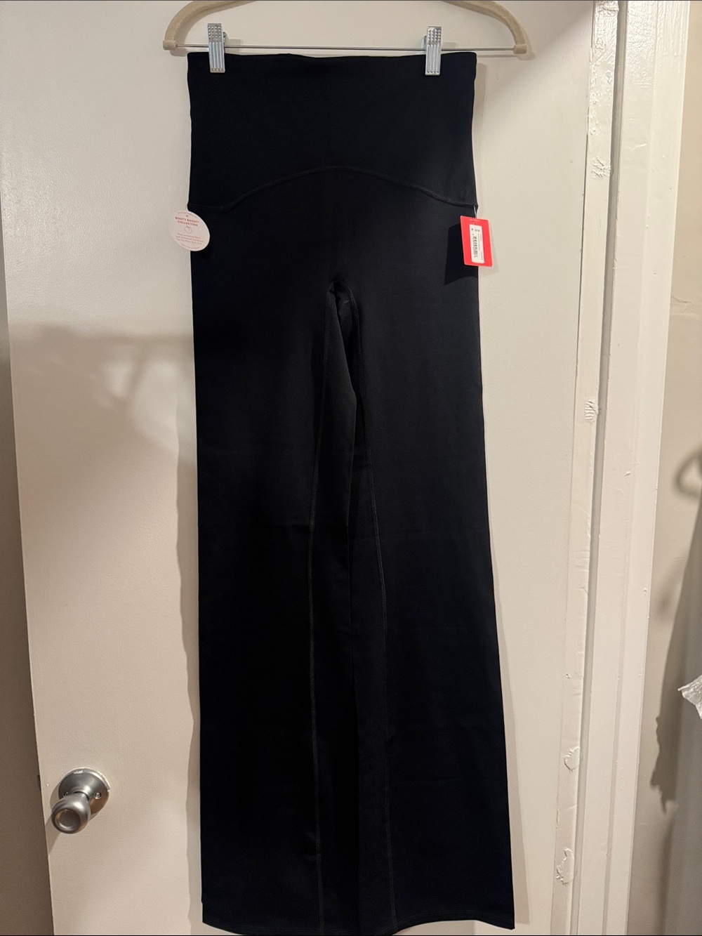 SPANX Black Wide-Leg High-Rise Pants